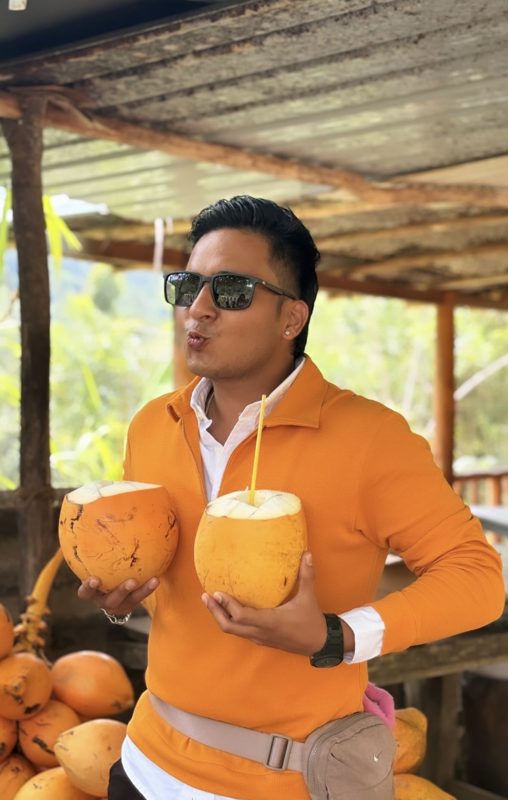 Sanket Prashant Manerikar, founder of Keshav Enterprises